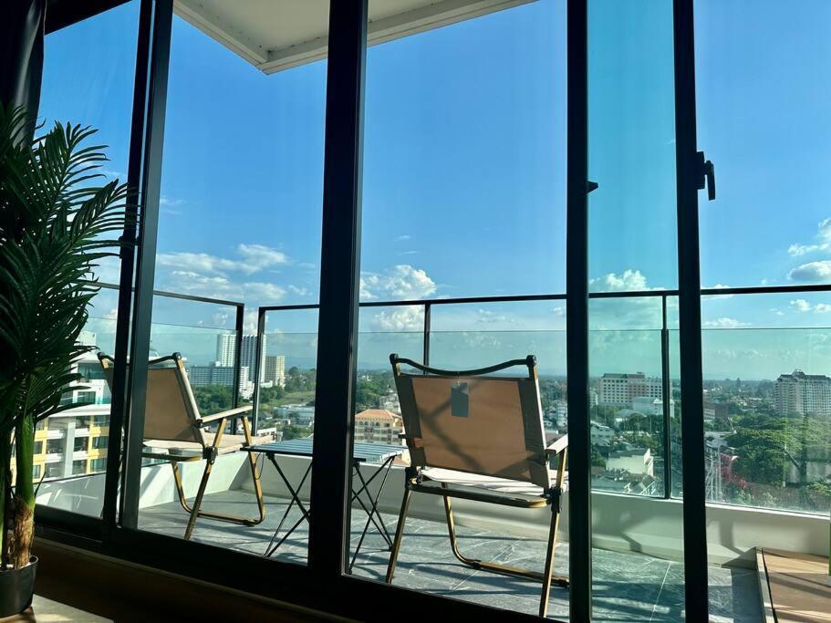 Astra Sky River High Floor,3 Bedrooms 97㎡ 山景房带浴缸 Чиангмай Экстерьер фото