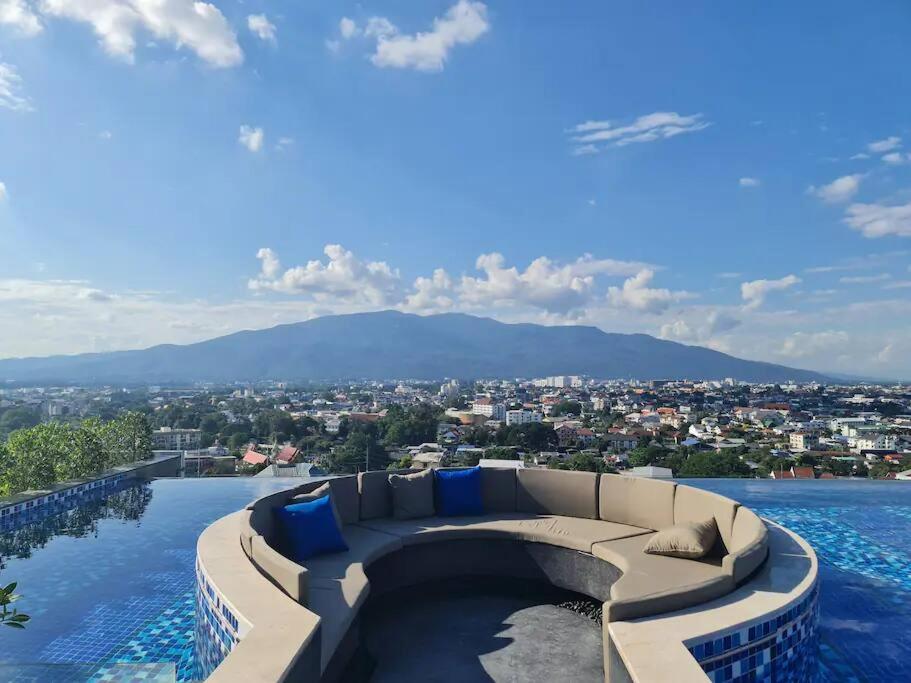 Astra Sky River High Floor,3 Bedrooms 97㎡ 山景房带浴缸 Чиангмай Экстерьер фото