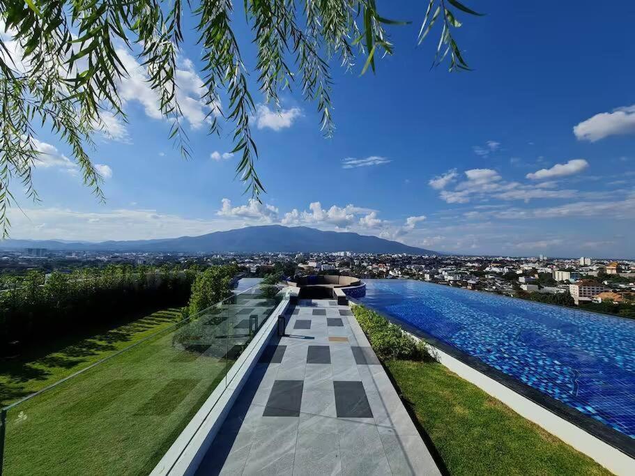 Astra Sky River High Floor,3 Bedrooms 97㎡ 山景房带浴缸 Чиангмай Экстерьер фото